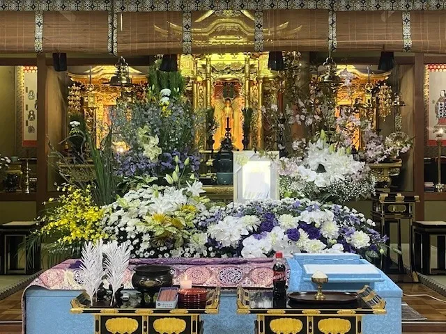 生花祭壇