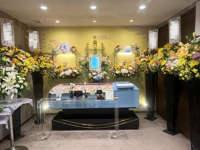 北九州市小倉北区の式場で家族葬を行いました。